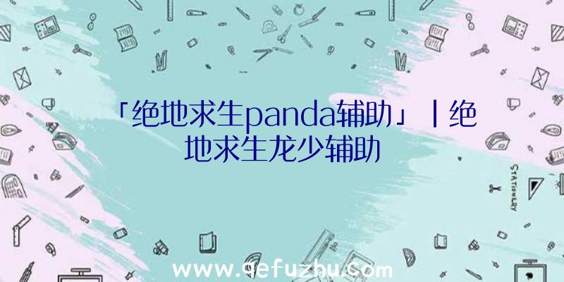 「绝地求生panda辅助」|绝地求生龙少辅助